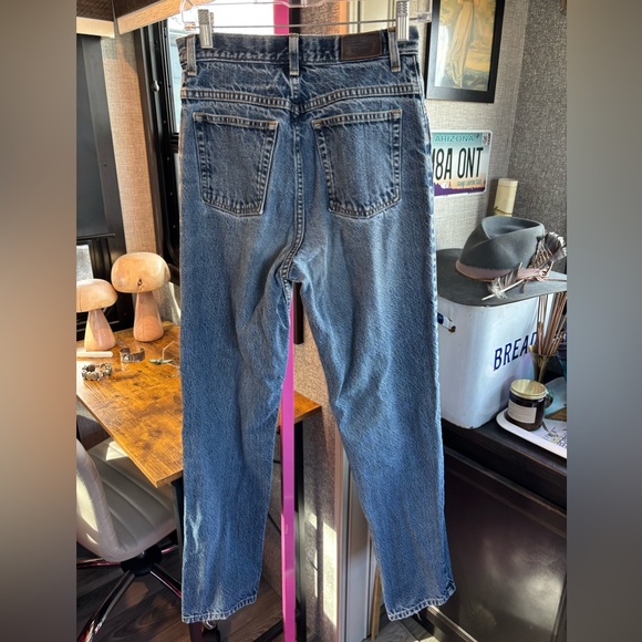 Vintage L.L. Bean Light Blue Jeans size 2/4 (says 8) measurements say otherwise - Picture 2 of 5